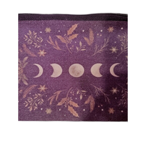 Cloth moon phase small makeup bag - Picture 2 of 2